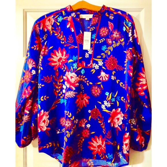 LOFT Tops - LOFT mandarin color blouse